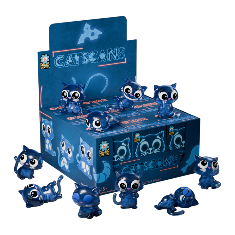 Kaleidos Creative - Catscans Blind Box Series 1 (Display of 9)