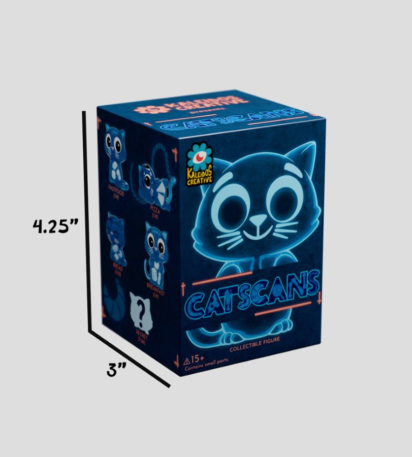 Kaleidos Creative - Catscans Blind Box Series 1 (Display of 9)