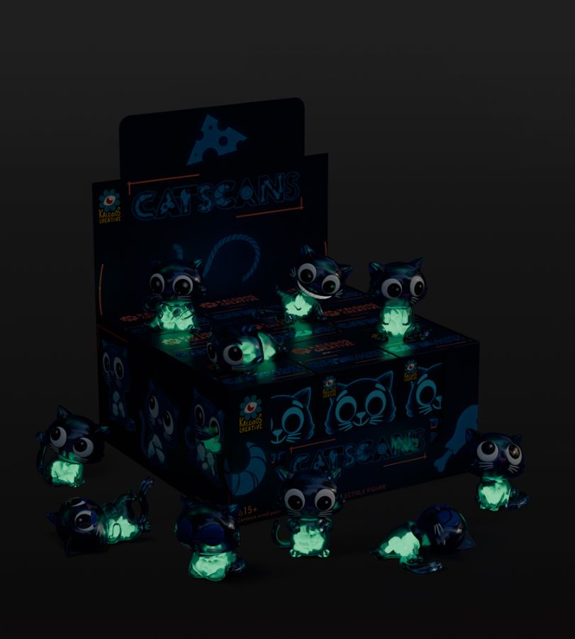 Kaleidos Creative - Catscans Blind Box Series 1 (Display of 9)