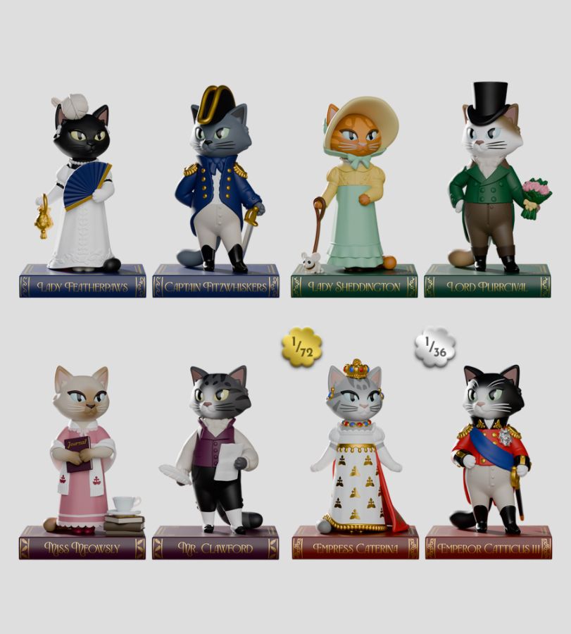 Kaleidos Creative - Regency Cats Blind Box Series 1 (Display of 6)