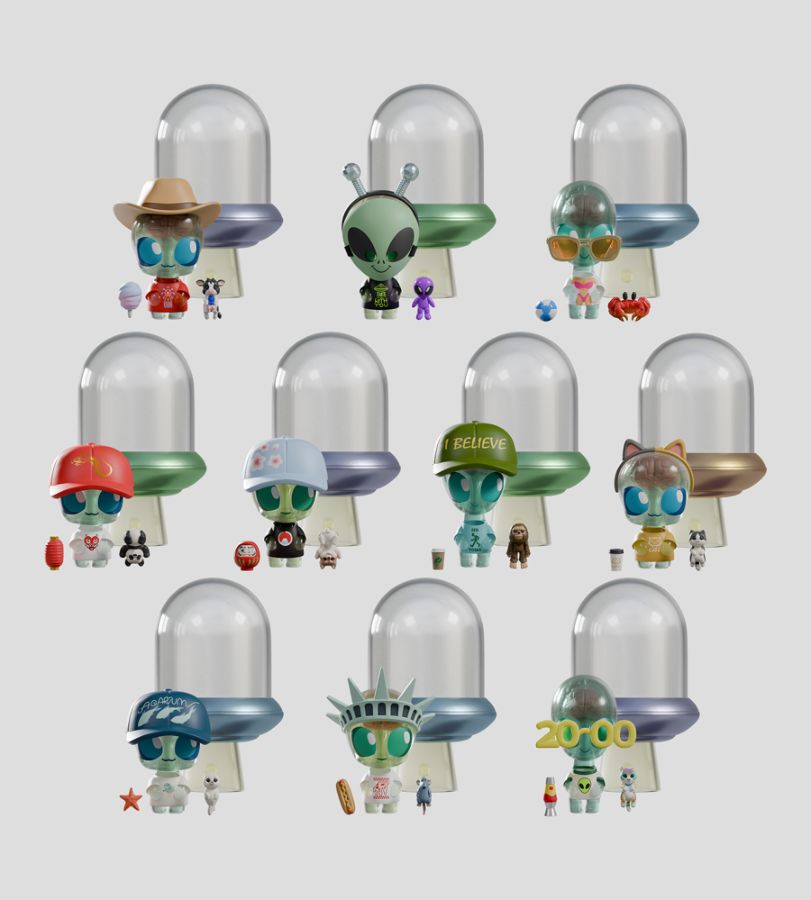 Kaleidos Creative - Abducted Blind Box Series 1 (Display of 9)