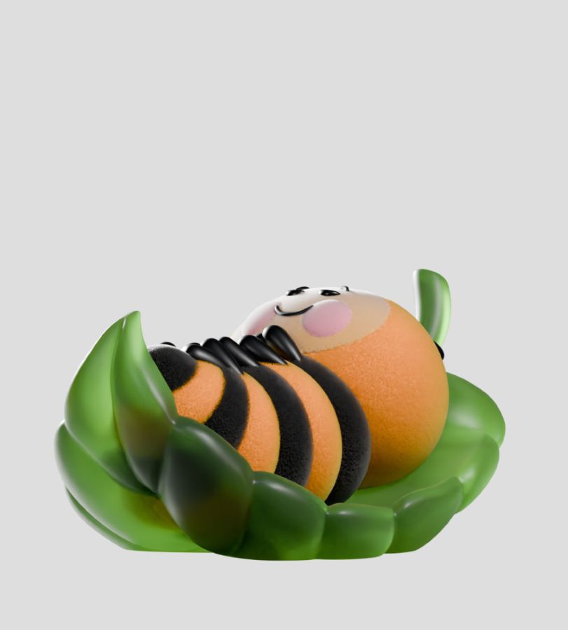 Kaleidos Creative - Wooly Bear & Friends Blind Box Series 1 (Display of 6)