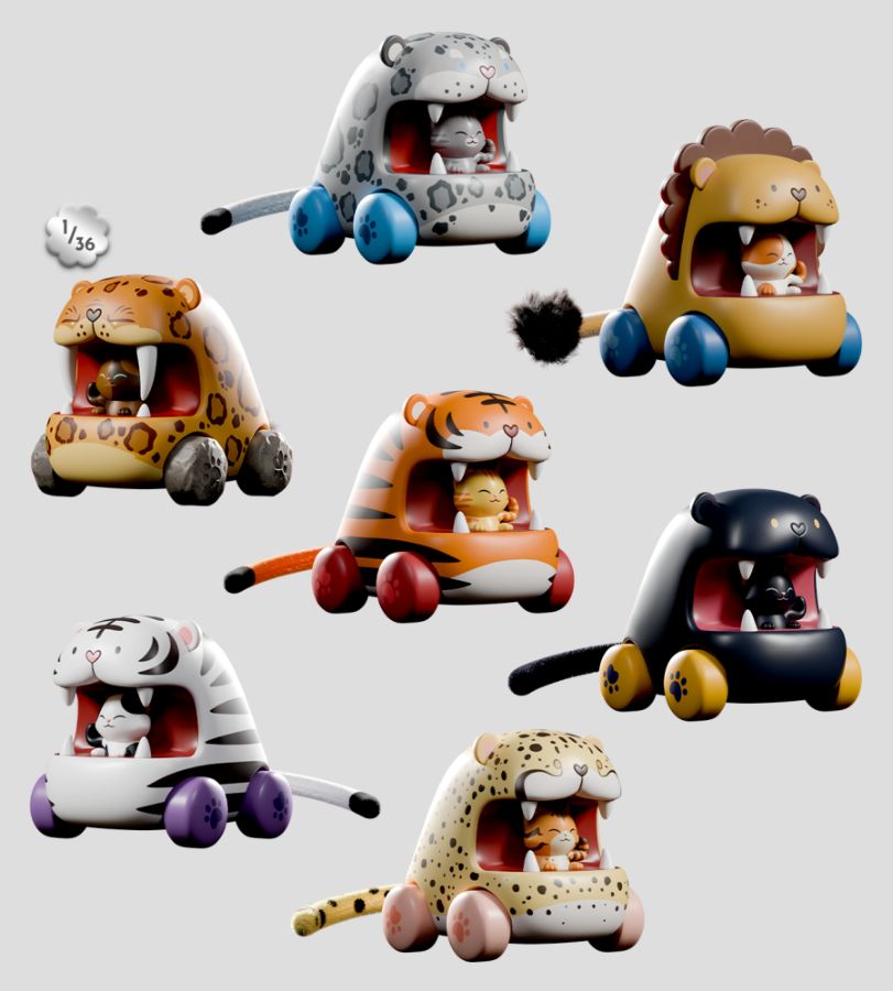 Kaleidos Creative - Big Top Chomps Blind Box Series 1 (Display of 6)