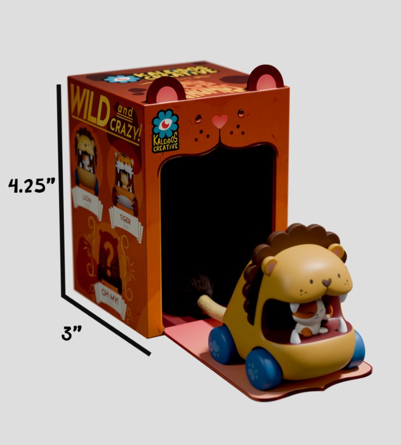 Kaleidos Creative - Big Top Chomps Blind Box Series 1 (Display of 6)