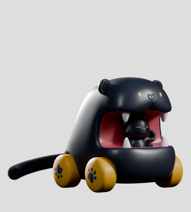 Kaleidos Creative - Big Top Chomps Blind Box Series 1 (Display of 6)