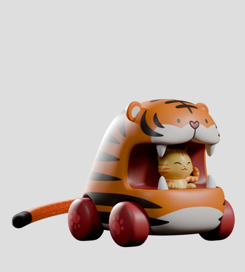 Kaleidos Creative - Big Top Chomps Blind Box Series 1 (Display of 6)