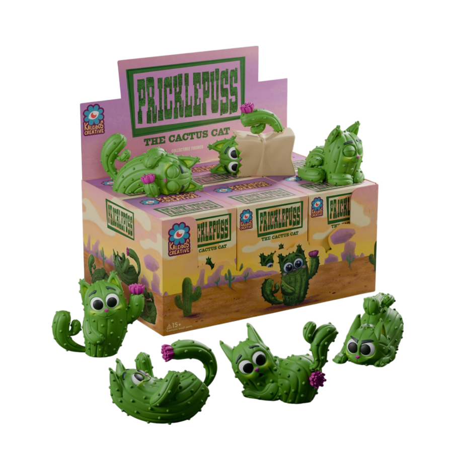 Kaleidos Creative - Pricklepuss Blind Box 6ct CDU (Series 1)