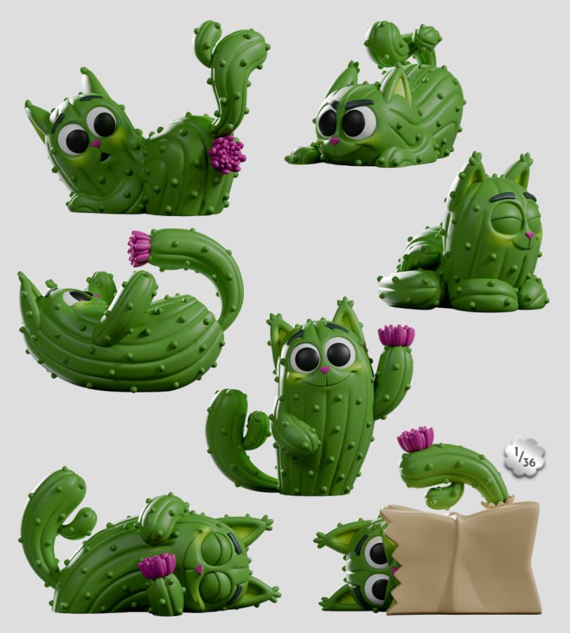 Kaleidos Creative - Pricklepuss Blind Box 6ct CDU (Series 1)