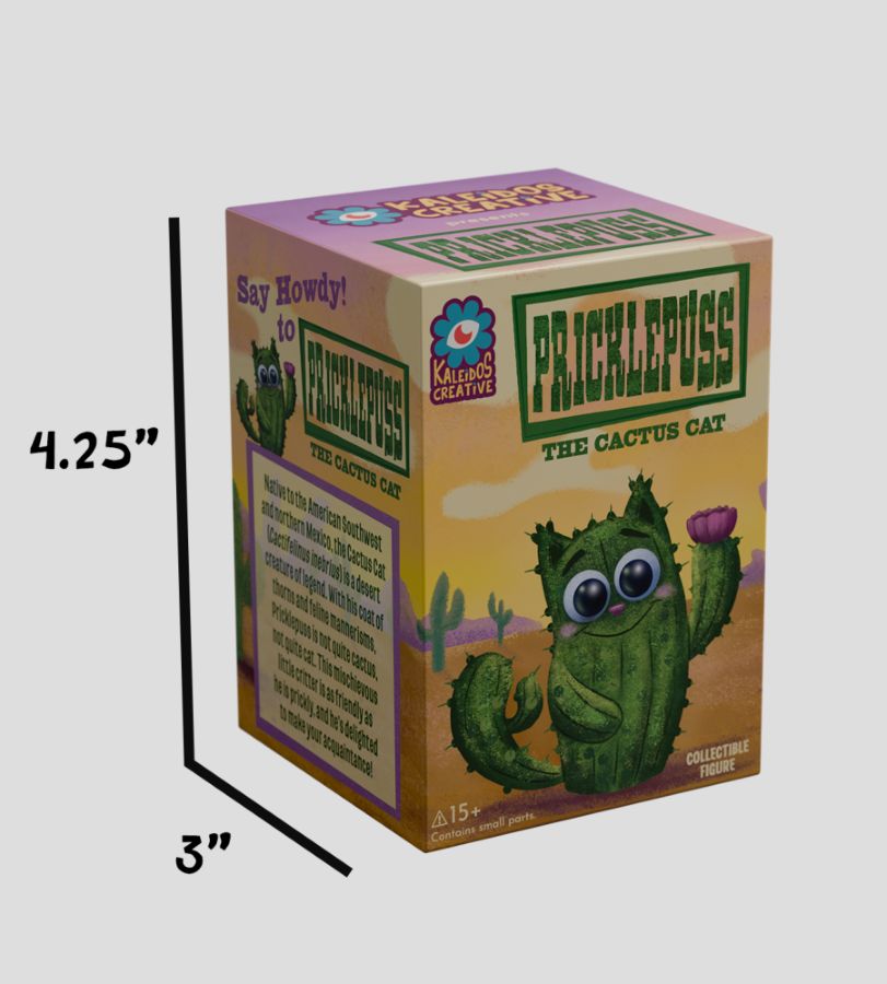 Kaleidos Creative - Pricklepuss Blind Box 6ct CDU (Series 1)