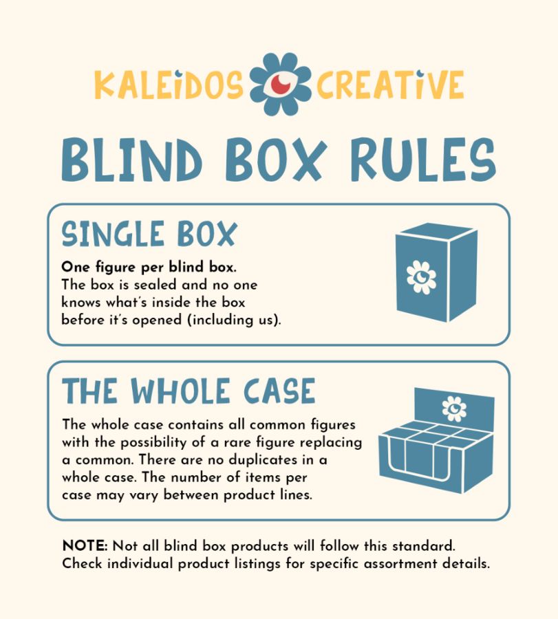 Kaleidos Creative - Capkins Blind Box Assortment (Display of 6) (Series 2)