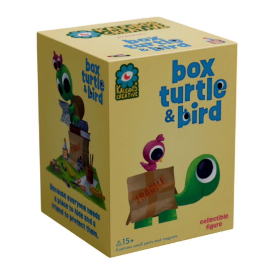 Kaleidos Creative - Box Turtle & Bird Blind Box (Display of 6)