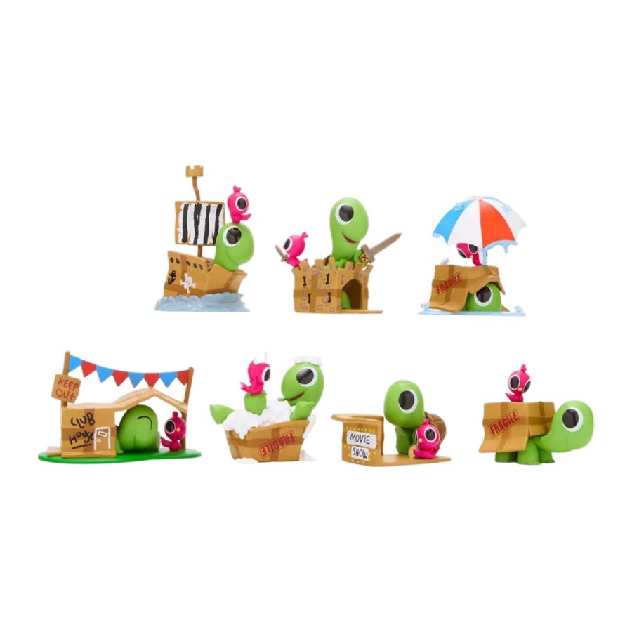 Kaleidos Creative - Box Turtle & Bird Blind Box (Display of 6)