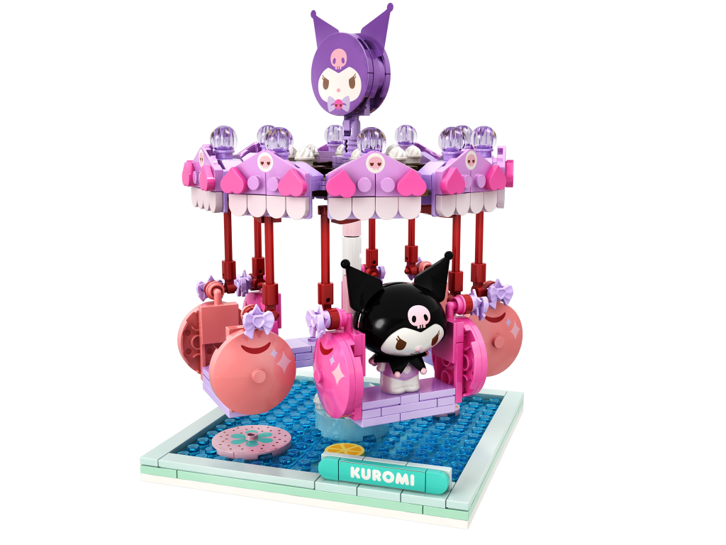 HELLO KITTY - YuMe Blocks Summer Wunderland- Kuromi Swing Ride