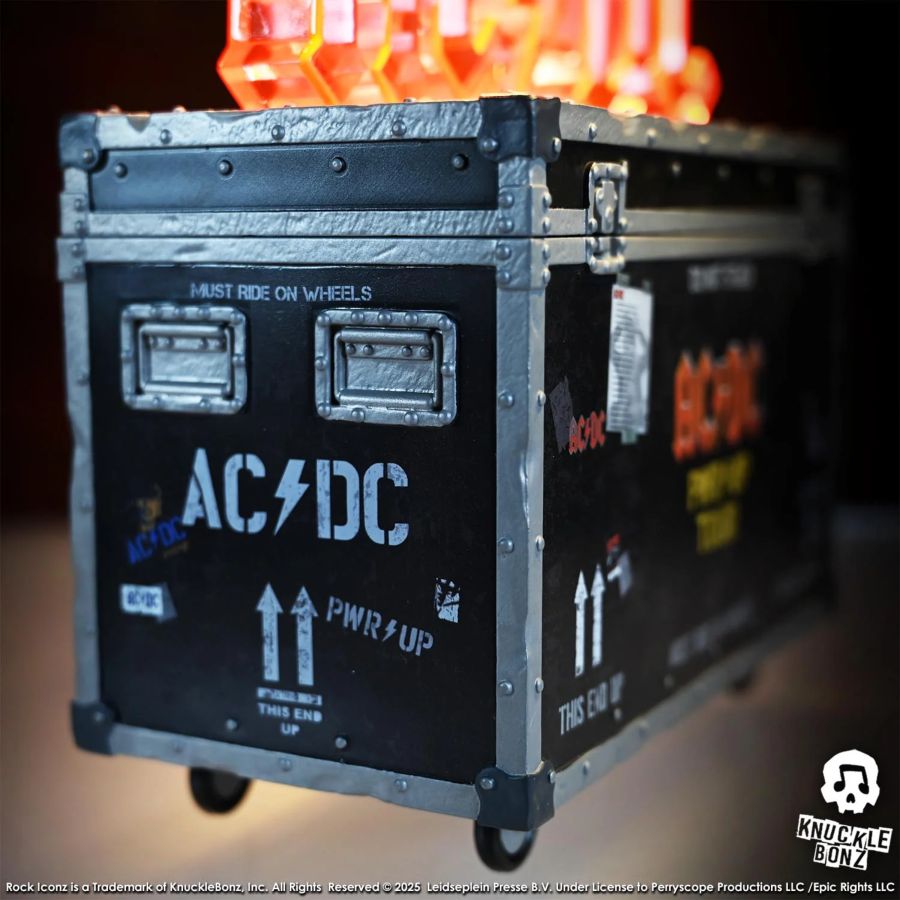 AC/DC - Pwr Up Tour Road Case Statue