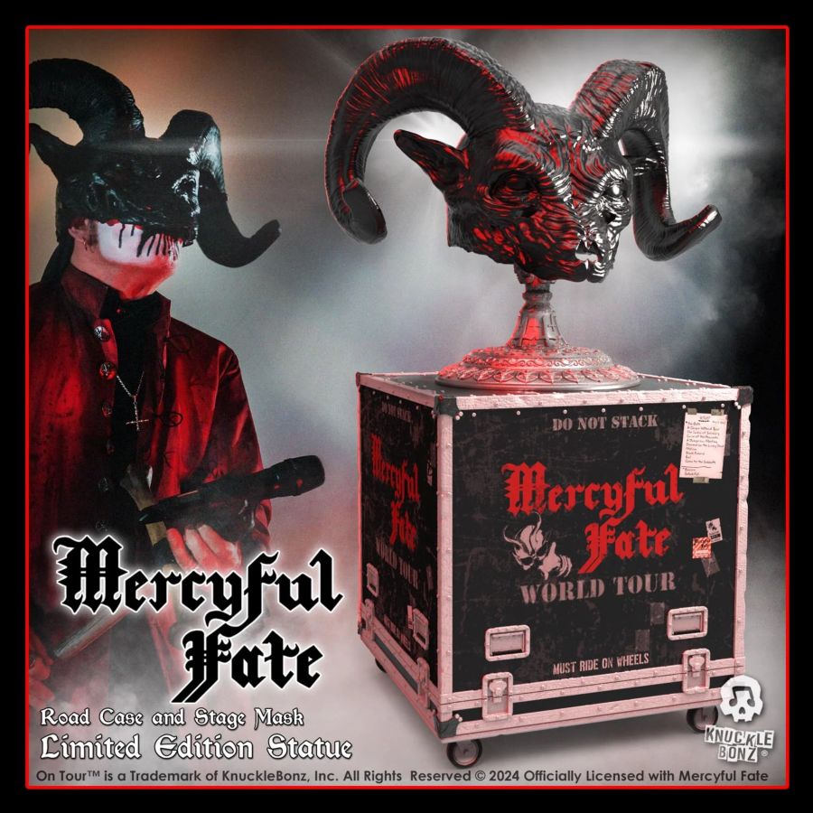 Mercyful Fate - Stage Mask & Road Case
