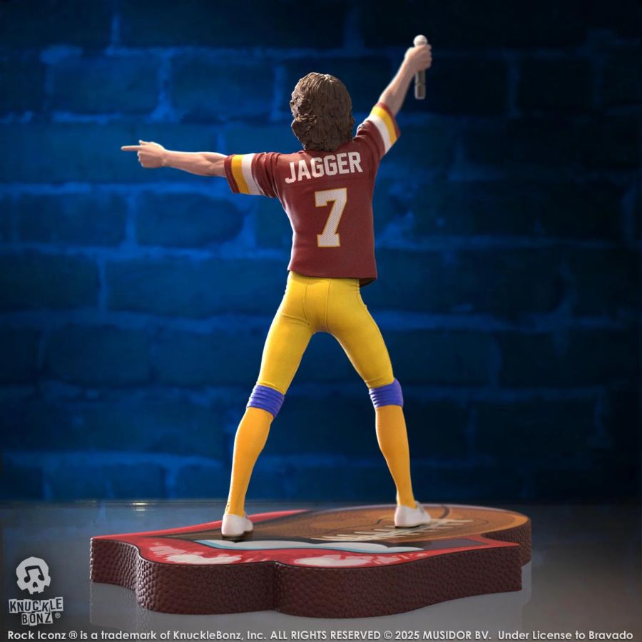 Rolling Stones - Mick Jagger Tour '81 (Burgundy Jersey) Statue