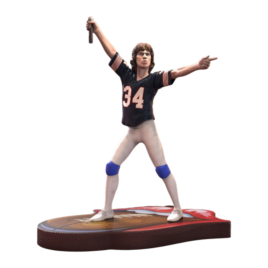 Rolling Stones - Mick Jagger Tour '81 (Black Jersey) Statue
