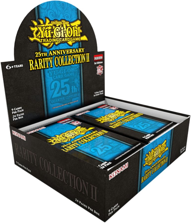 yugioh rarity collection 2 booster box Yu-Gi-Oh! 25th Anniversary II (RA02) - Legacy Comics and Cards making every unboxing a spectacle Konami Yu Gi Oh! Trading