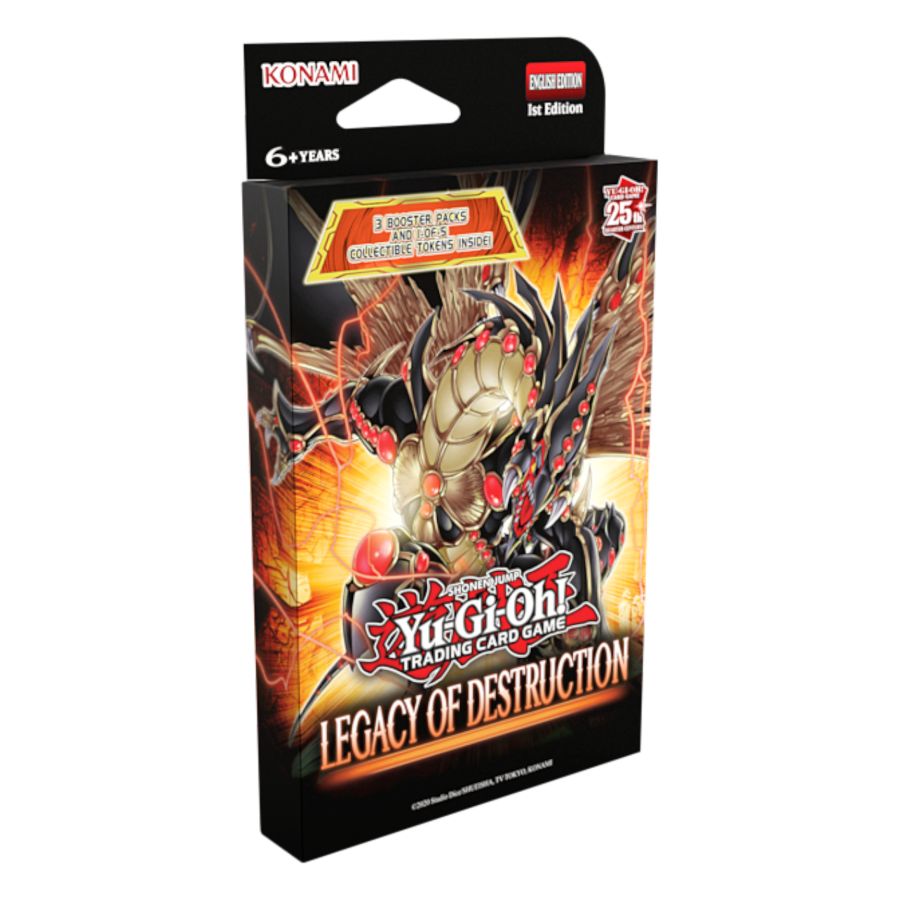 Yu-Gi-Oh - Legacy of Destruction Tripack Tuckbox