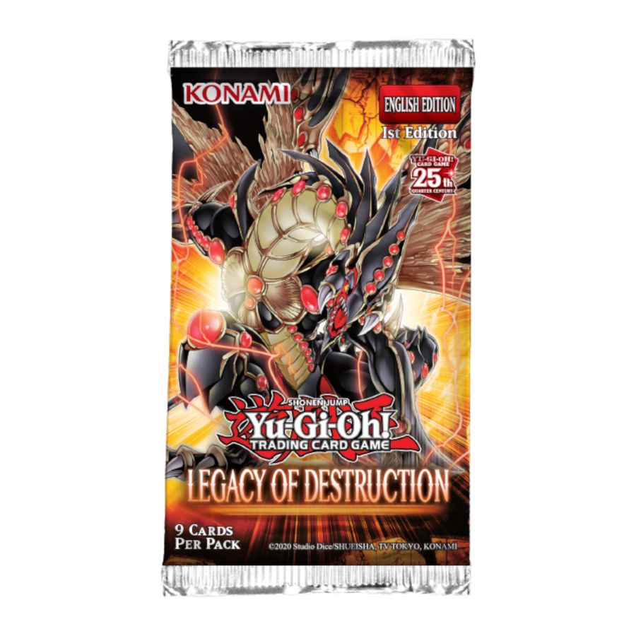 Yu-Gi-Oh - Legacy of Destruction Tripack Tuckbox