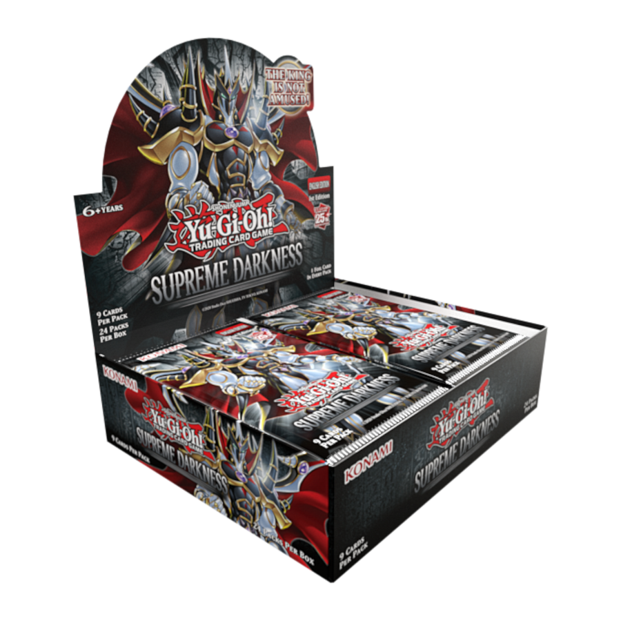 Yu-Gi-Oh! - Supreme Darkness Booster (Display of 24) | Ozzie Collectables Yu-Gi-Oh! - Supreme Darkness Booster (Display of 24) | Ozzie Collectables