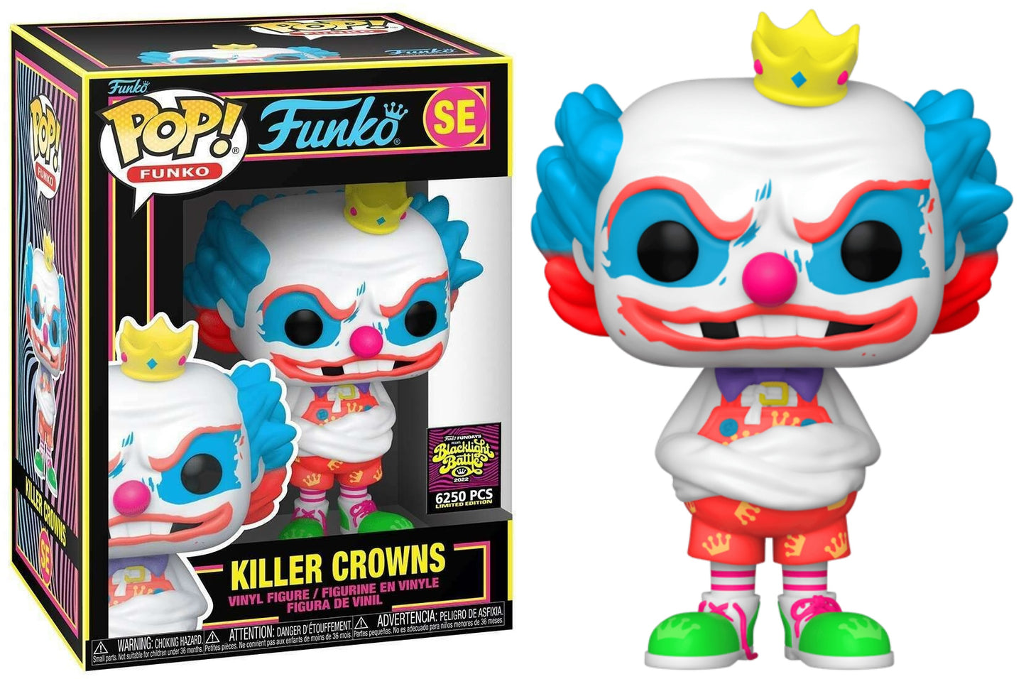 Funko - Killer Crowns 2022 Blacklight Battle Pop Vinyl #SE
