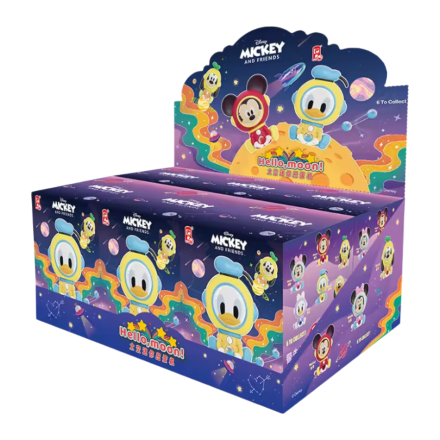 Disney - Mickey & Friends Universe Space Gacha Blind Box (Display of 6)