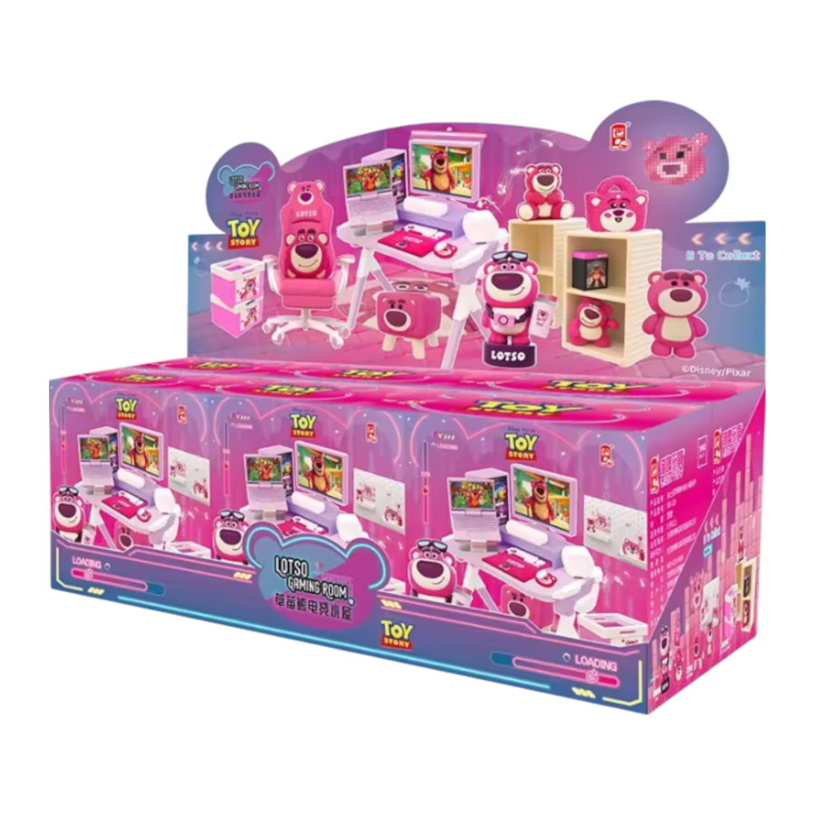 Toy Story 3 - Lotso Gaming Room Blind Box (Display of 6)