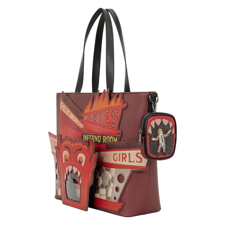 Beetlejuice - Beetlejuice Inferno Room Tote Bag with Coin Bag