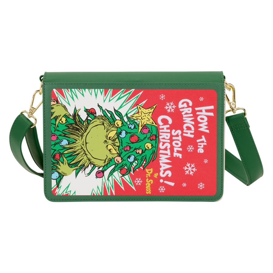 Dr. Seuss - Grinch Holiday Crossbody Bag