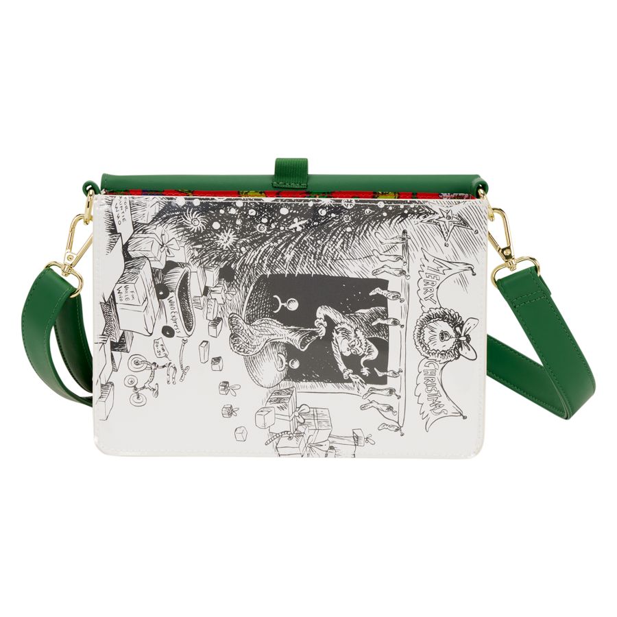Dr. Seuss - Grinch Holiday Crossbody Bag