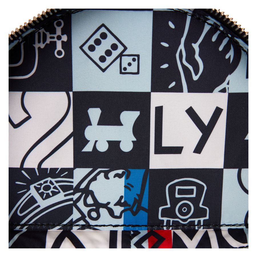 Monopoly 90th - Top Hat Glitter Figural Crossbody Bag