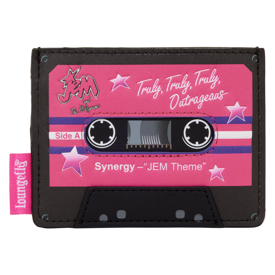 Jem & The Holograms Cassette Card Holder