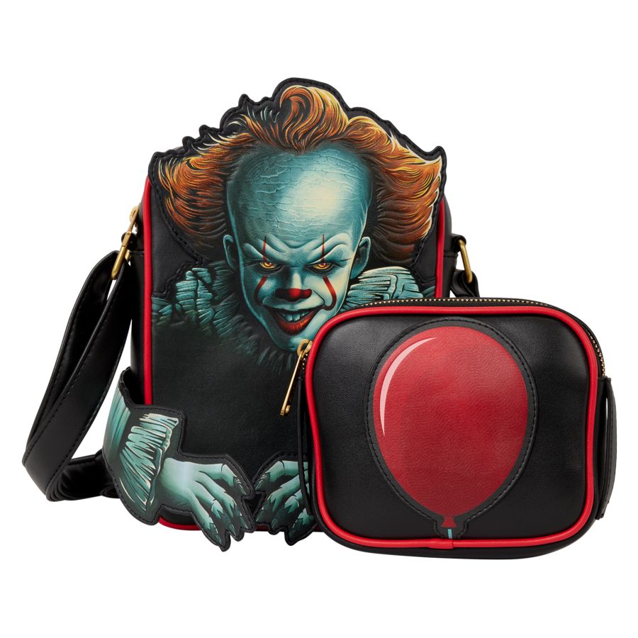 It: Chapter 2 - Pennywise Crossbuddies Bag with Coin Bag
