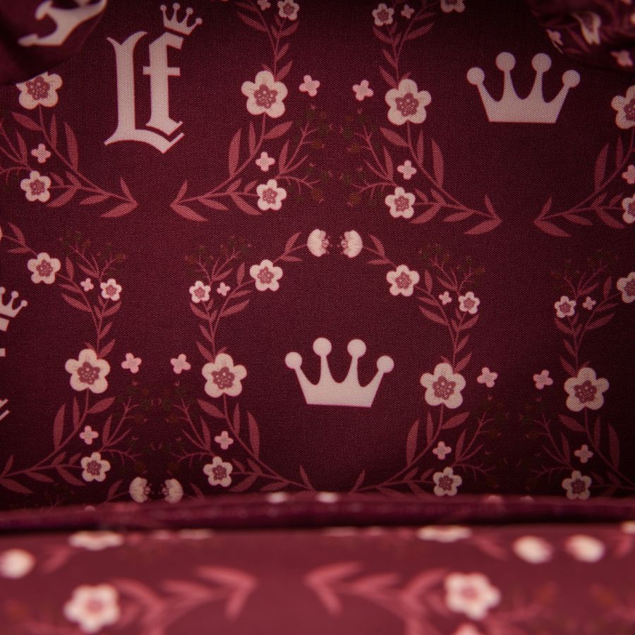 Loungefly - Cream & Red Floral Sling Bag