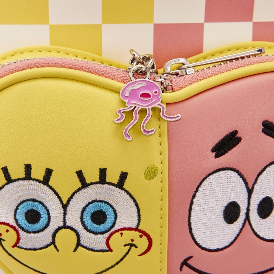 SpongeBob Squarepants - SpongeBob & Patrick Star Checkered Mini Backpack