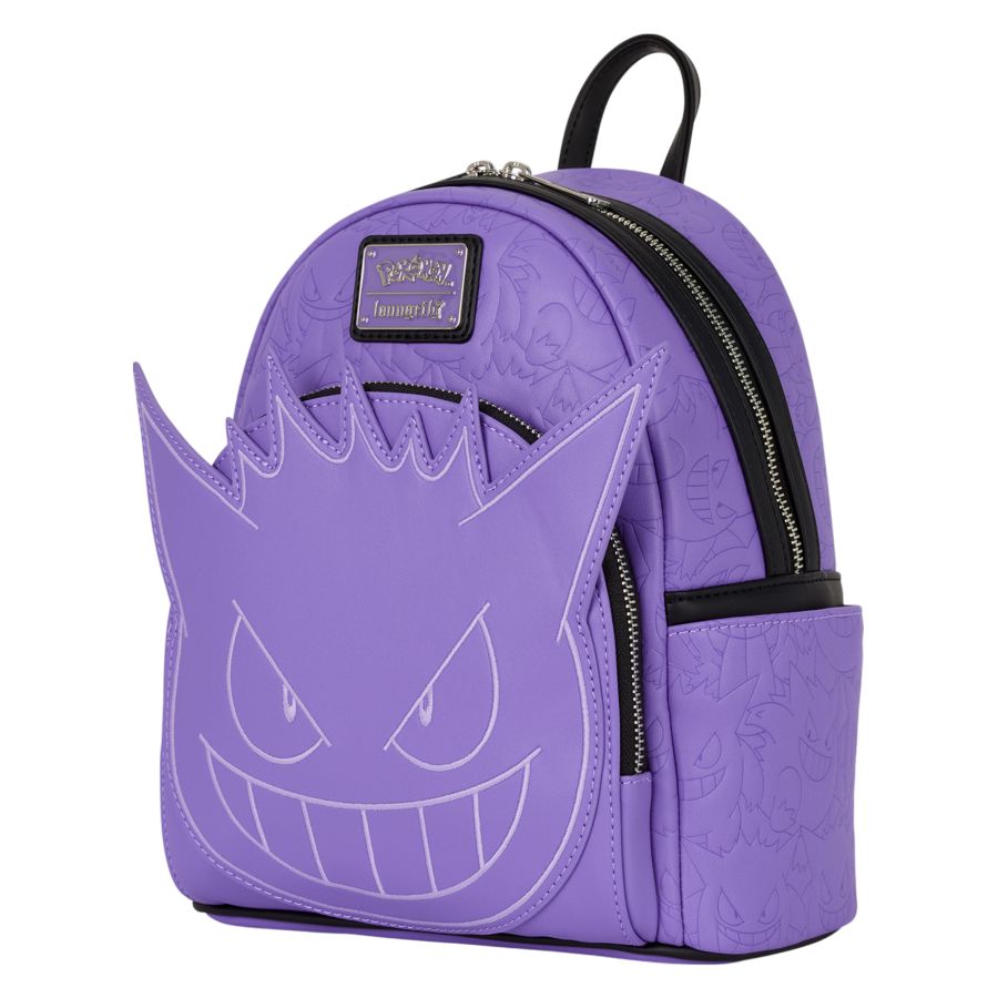 Pokemon - Gengar Cosplay Glow Mini Backpack
