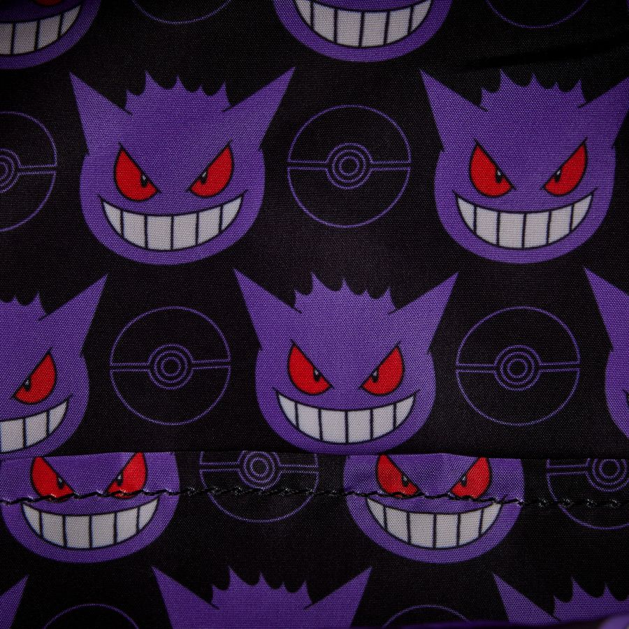 Pokemon - Gengar Cosplay Glow Mini Backpack