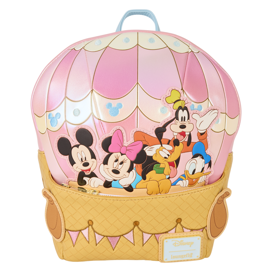 Mickey & Friends - Figural Hot Air Balloon Mini Backpack