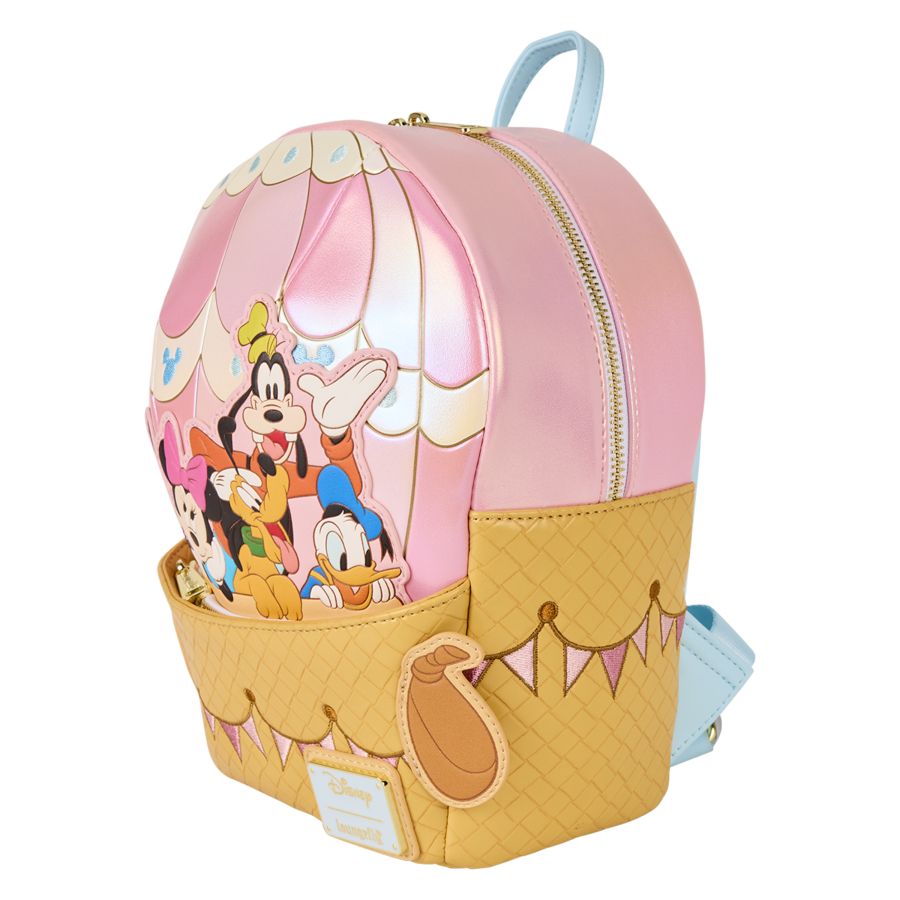 Mickey & Friends - Figural Hot Air Balloon Mini Backpack