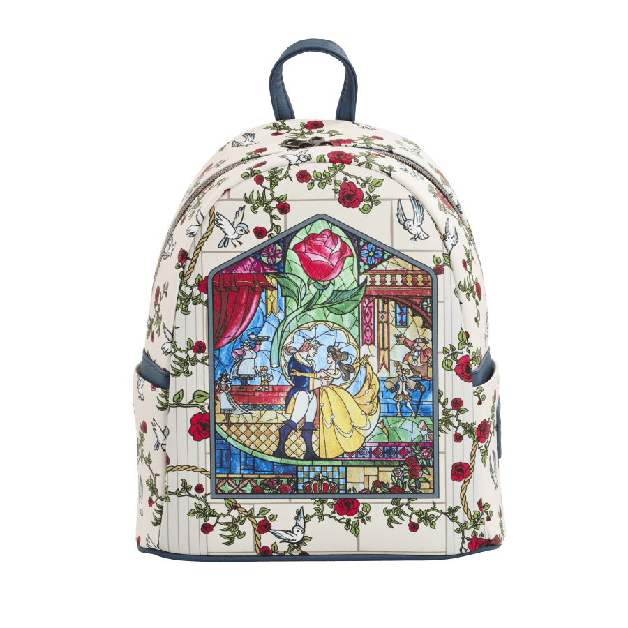 Beauty & the Beast (1991) - Stained Glass Exclusive Mini Backpack