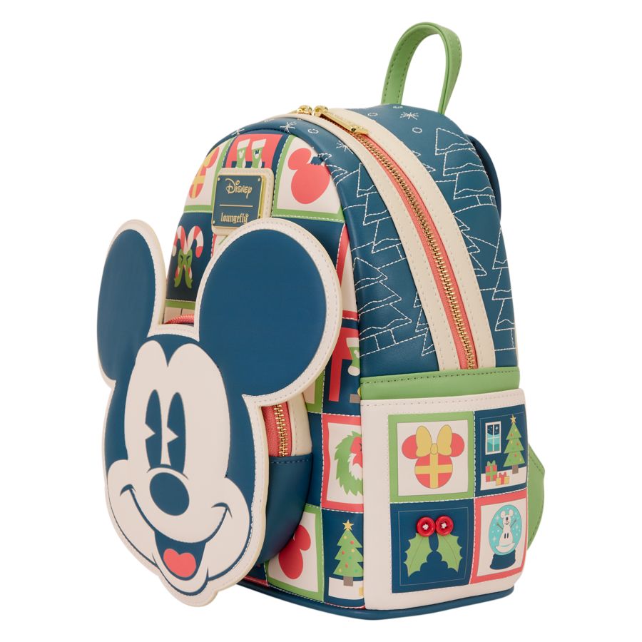 Disney - Mickey & Minnie Holiday Mini Backpack