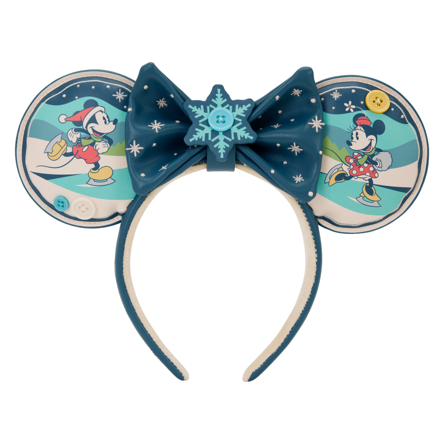 Disney - Mickey & Minnie Holiday Ear Headband