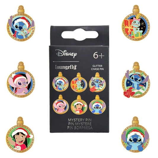 Lilo & Stitch - Holiday Ornaments Mystery Box Pins (Display of 12)