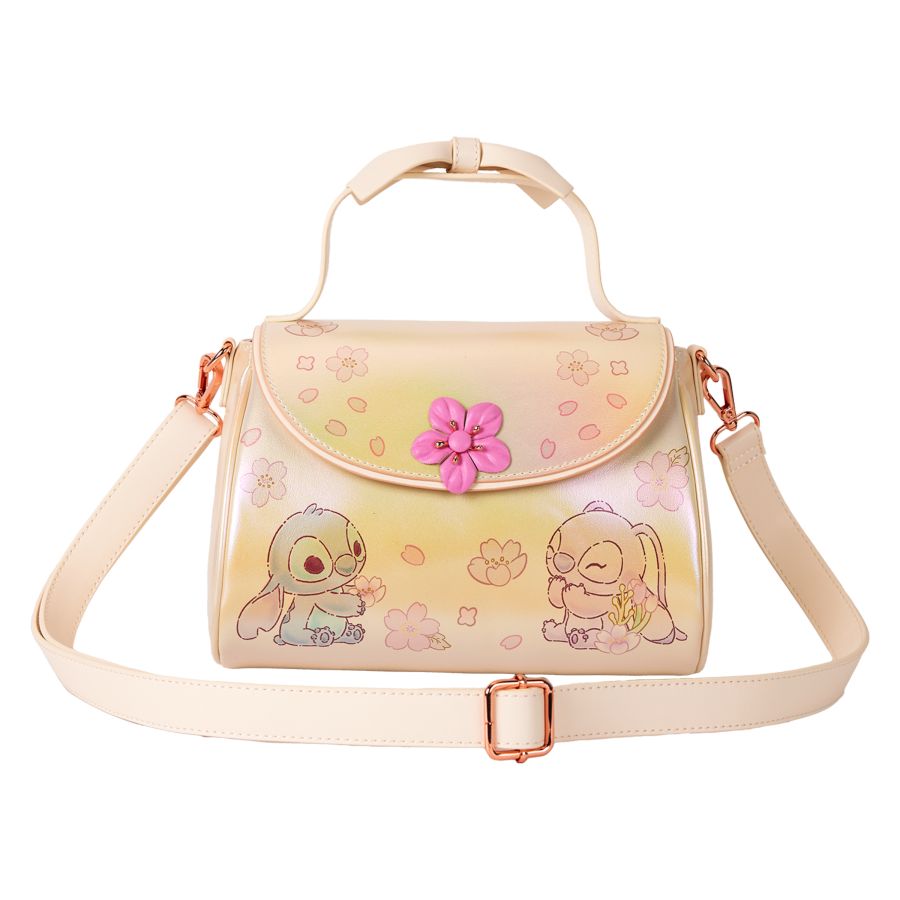 Disney - Cute Stitch Bow Handle Crossbody Bag