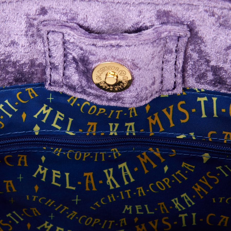 Hocus Pocus - Velvet Broom Handle Handbag