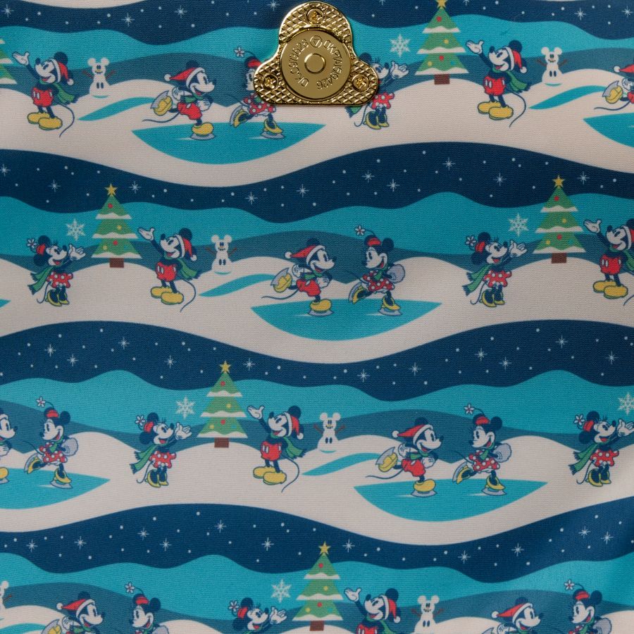 Disney - Mickey & Minnie Holiday Crossbody Bag