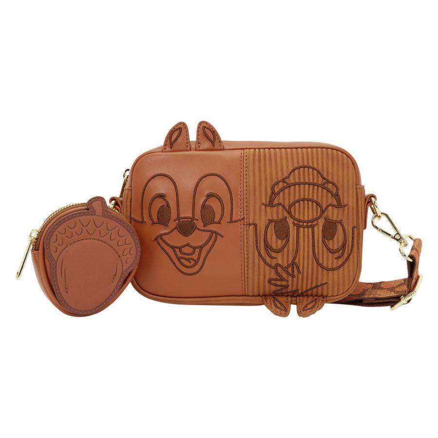 Chip 'n' Dale - Corduroy Sling Crossbody Bag with Coin Bag