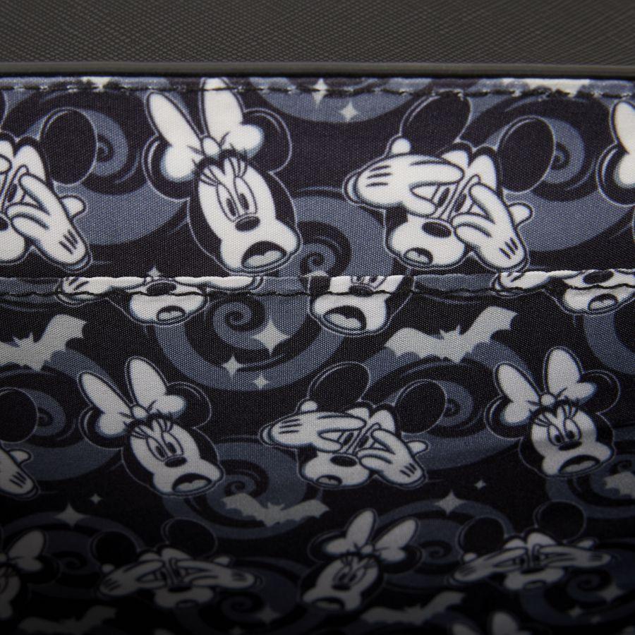 Disney - Mickey & Minnie Spiderweb and Bats Crossbody Bag