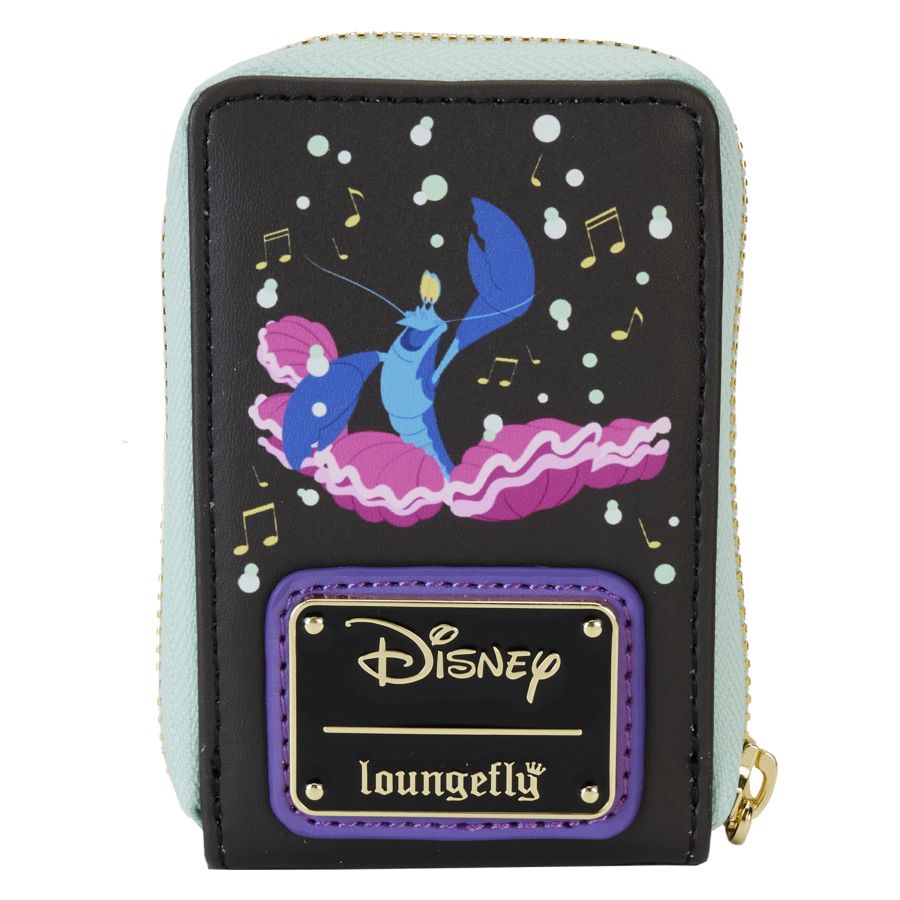 The Little Mermaid (1989) 35th Anniversary - Life Is The Bubbles Zip Around Wallet